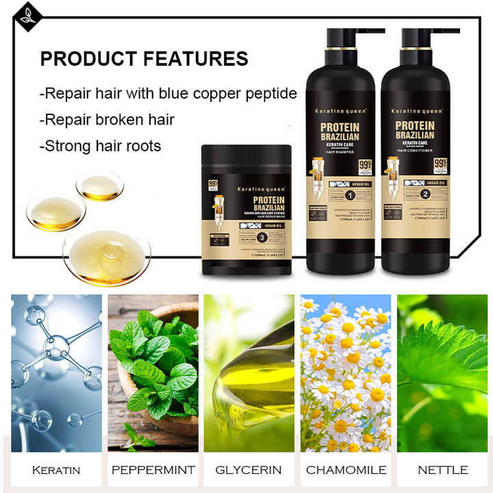 Factory Price Natural Organic Herbal Moisturizing Hair Conditioner Organic Hair Shampoo and Conditioner  for Damaged Hair