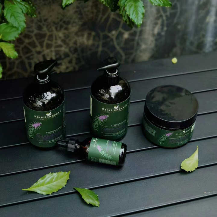 Oem Natural Organic Hair Loss Rosemary Mint Tea Tree Oil Hair Growth Shampoo and Conditioner Set