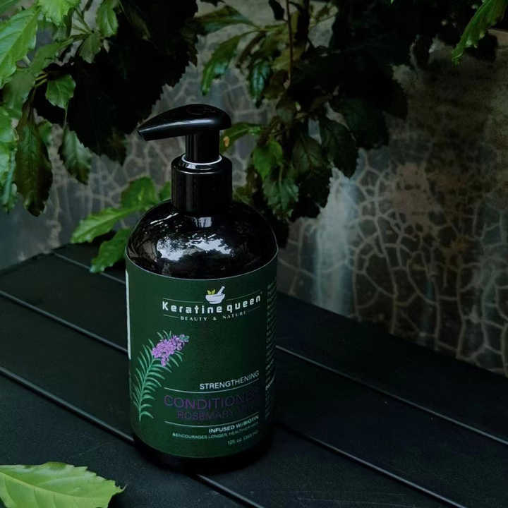 Oem Natural Organic Hair Loss Rosemary Mint Tea Tree Oil Hair Growth Shampoo and Conditioner Set