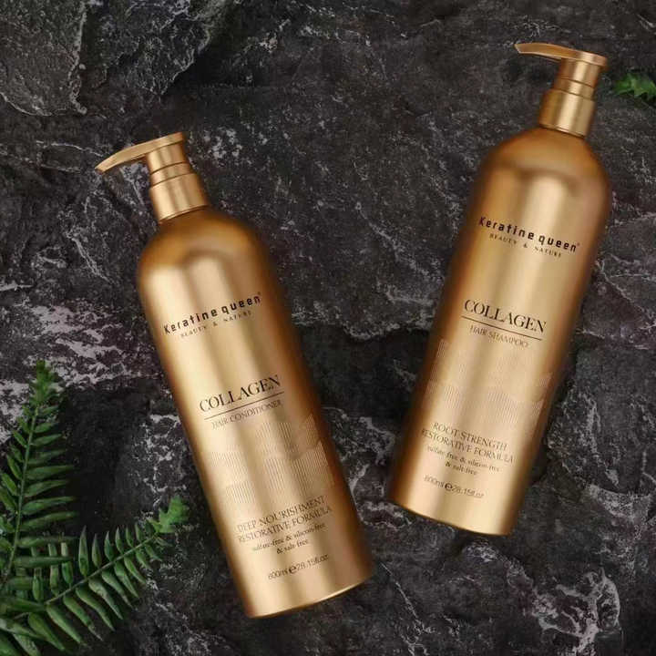 Best Seller Protein Collagen for Damaged Hair Repairing Argan Oil Keratin Collagen Hair Treatment Stronger Hair Growth Shampoo